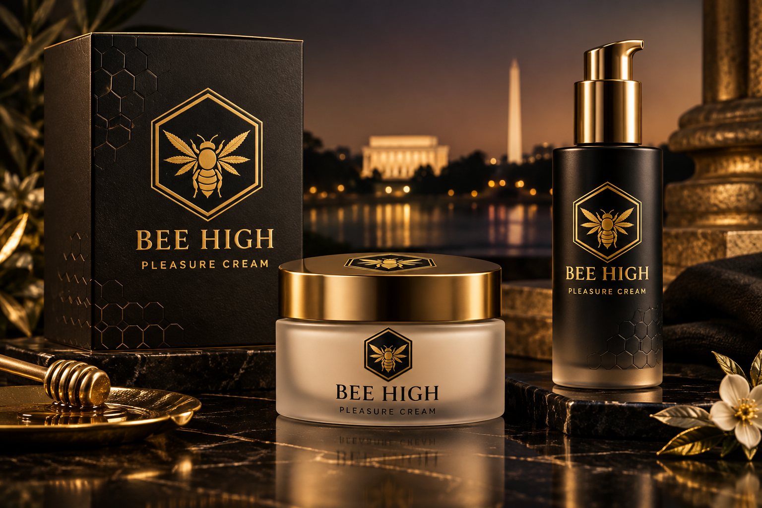 Bee High Intimacy & Pleasure Creams collection